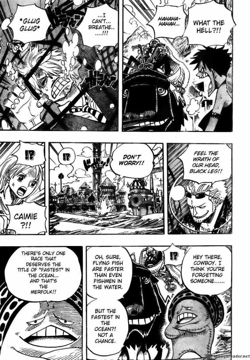 One Piece Chapter 495: The Gaon Canon – Page 7