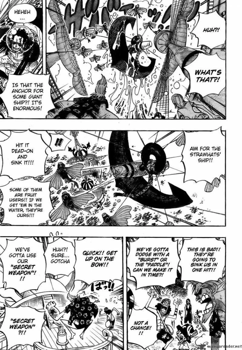 One Piece Chapter 495: The Gaon Canon – Page 9