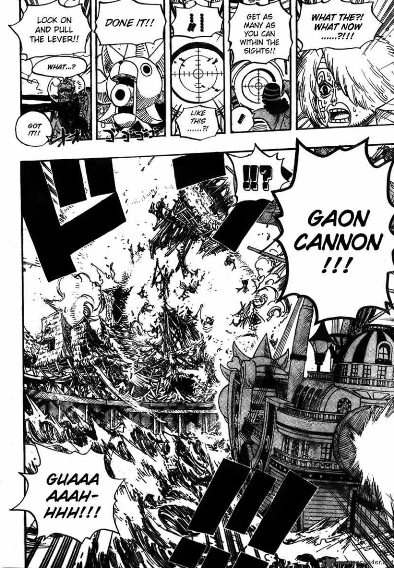 One Piece Chapter 495: The Gaon Canon – Page 12