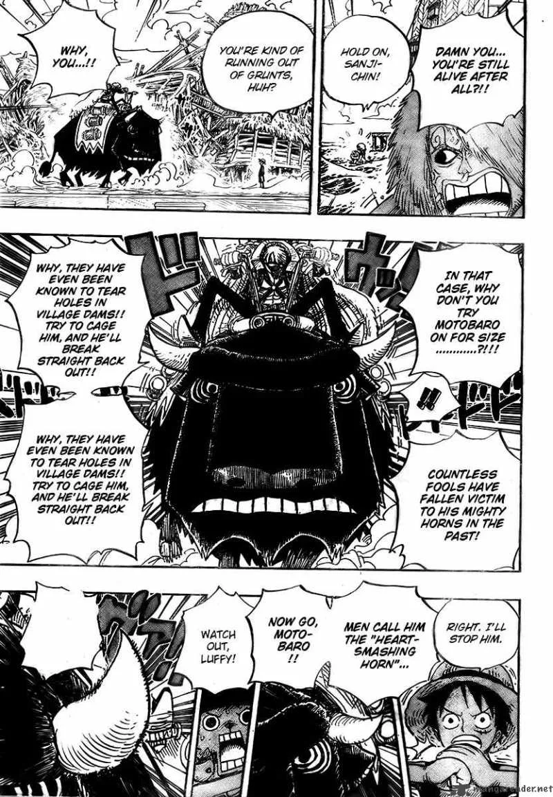 One Piece Chapter 495: The Gaon Canon – Page 15