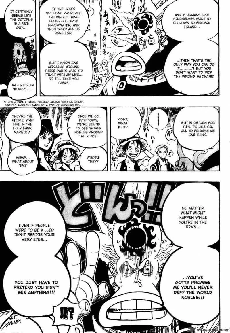 One Piece Chapter 496: Yarukiman Mangroove – Page 18