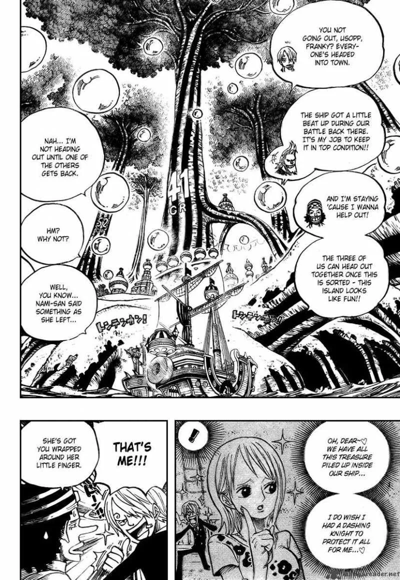 One Piece Chapter 497: Adventure On The Islands Of The Dancing Bubbles – Page 2