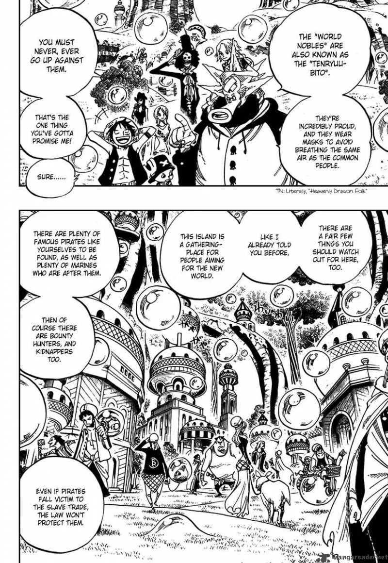 One Piece Chapter 497: Adventure On The Islands Of The Dancing Bubbles – Page 4