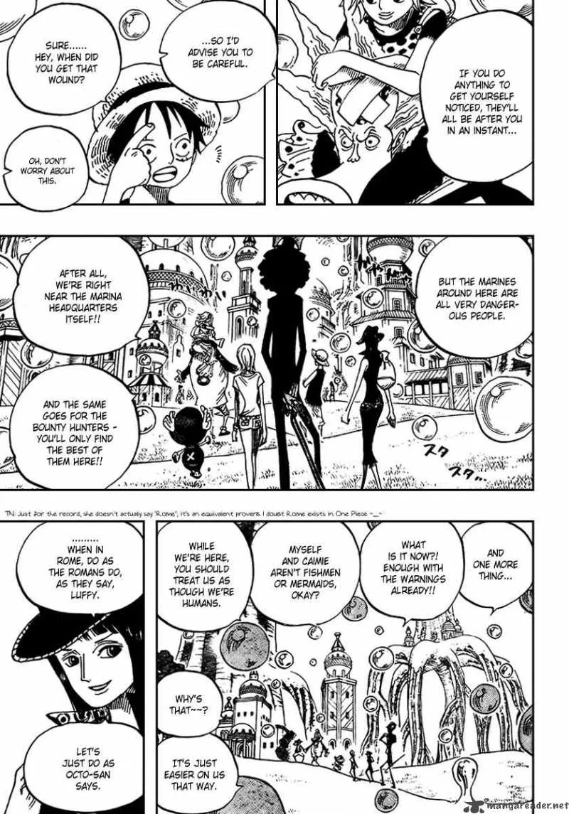 One Piece Chapter 497: Adventure On The Islands Of The Dancing Bubbles – Page 5