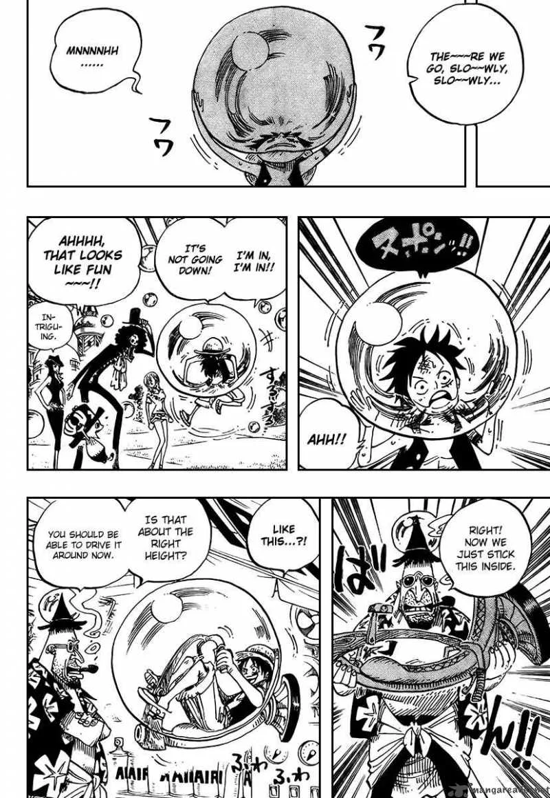 One Piece Chapter 497: Adventure On The Islands Of The Dancing Bubbles – Page 6