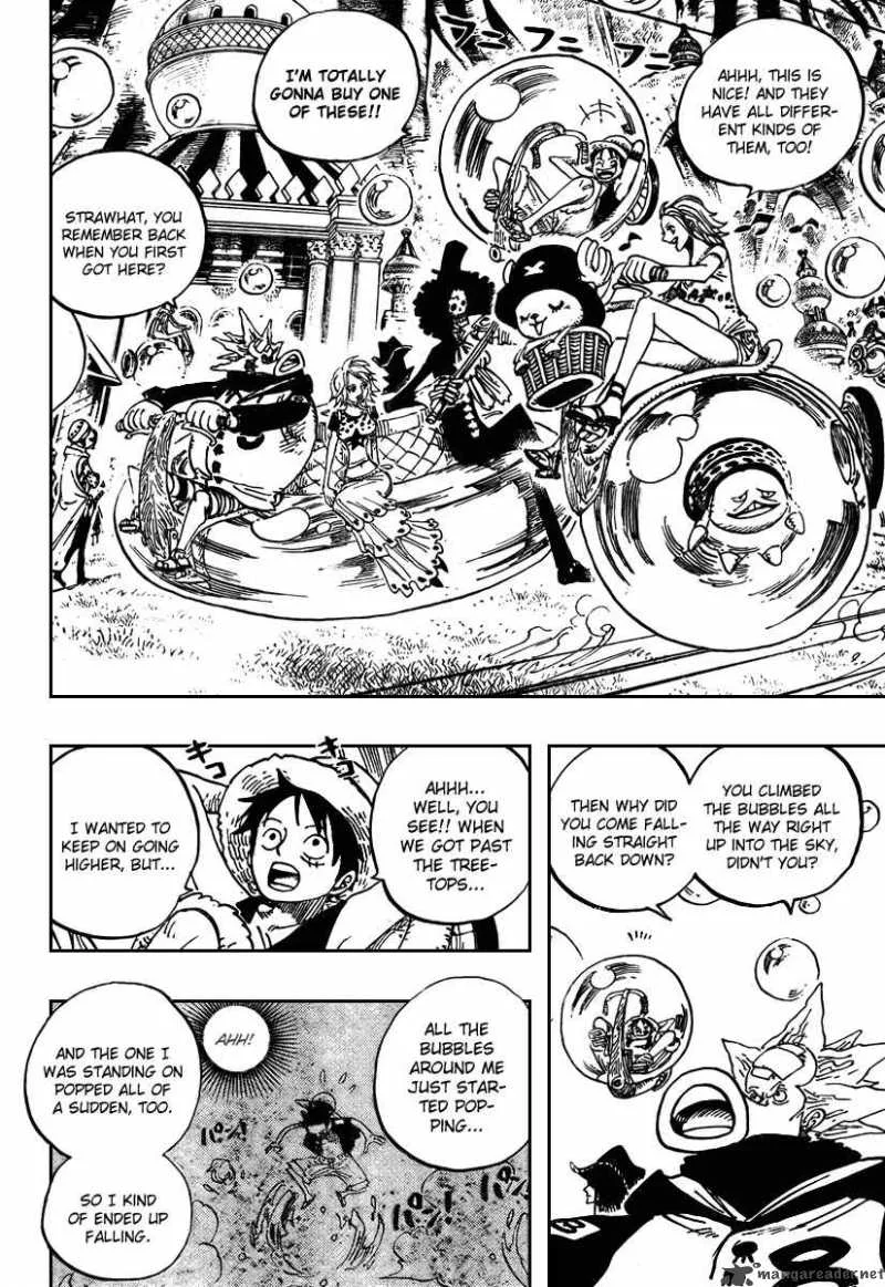 One Piece Chapter 497: Adventure On The Islands Of The Dancing Bubbles – Page 8