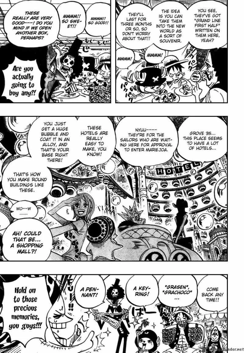 One Piece Chapter 497: Adventure On The Islands Of The Dancing Bubbles – Page 11