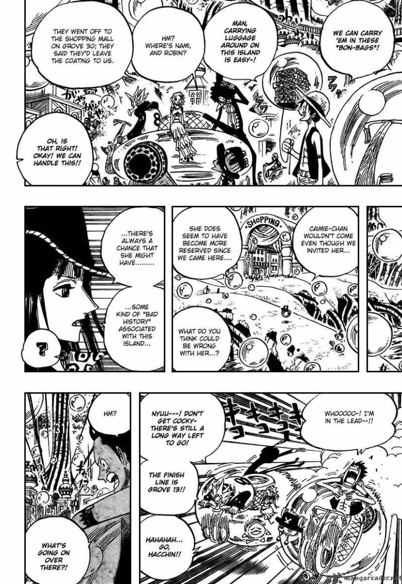 One Piece Chapter 497: Adventure On The Islands Of The Dancing Bubbles – Page 12