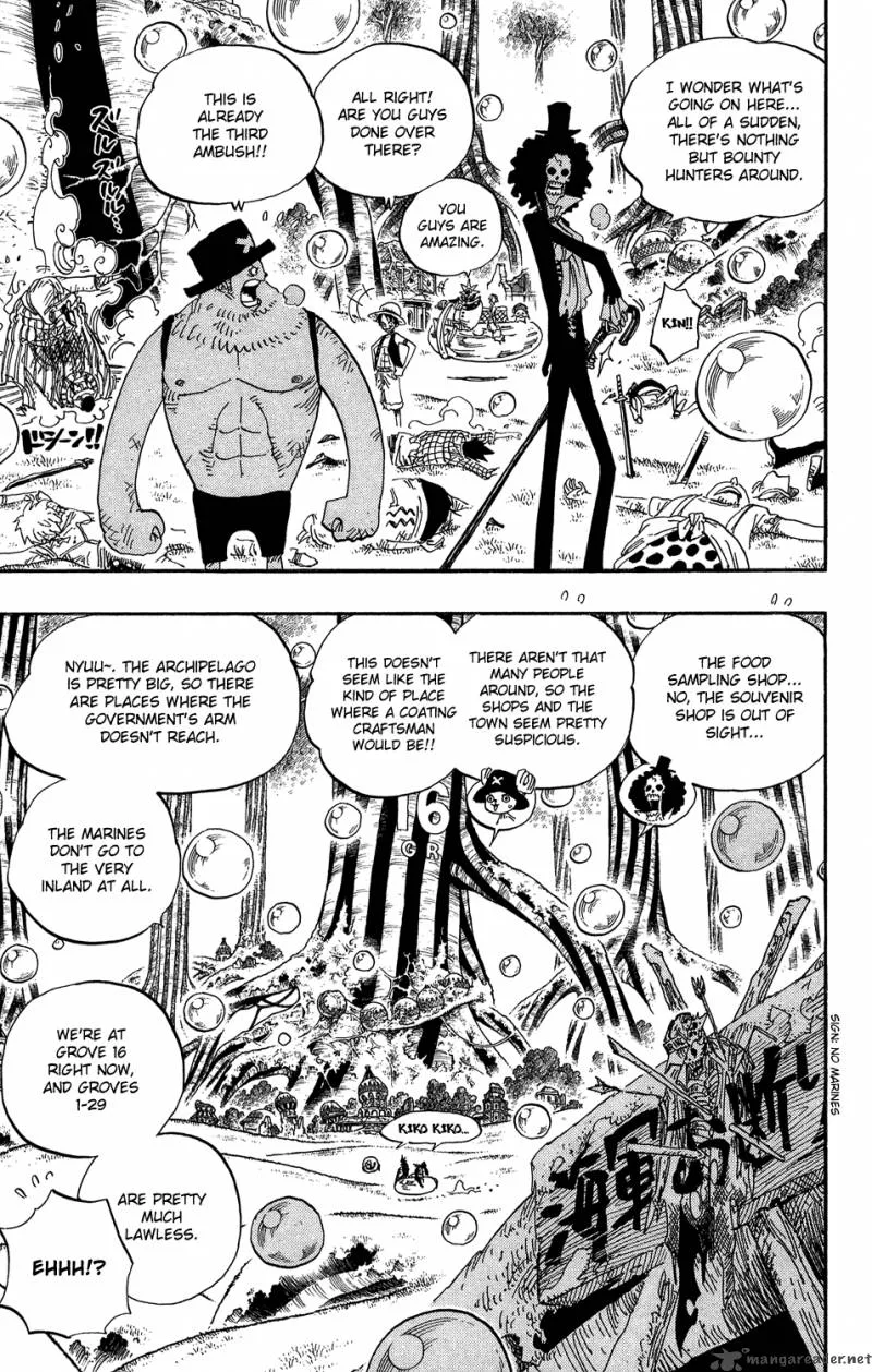 One Piece Chapter 498: The Eleven Supernovas – Page 3