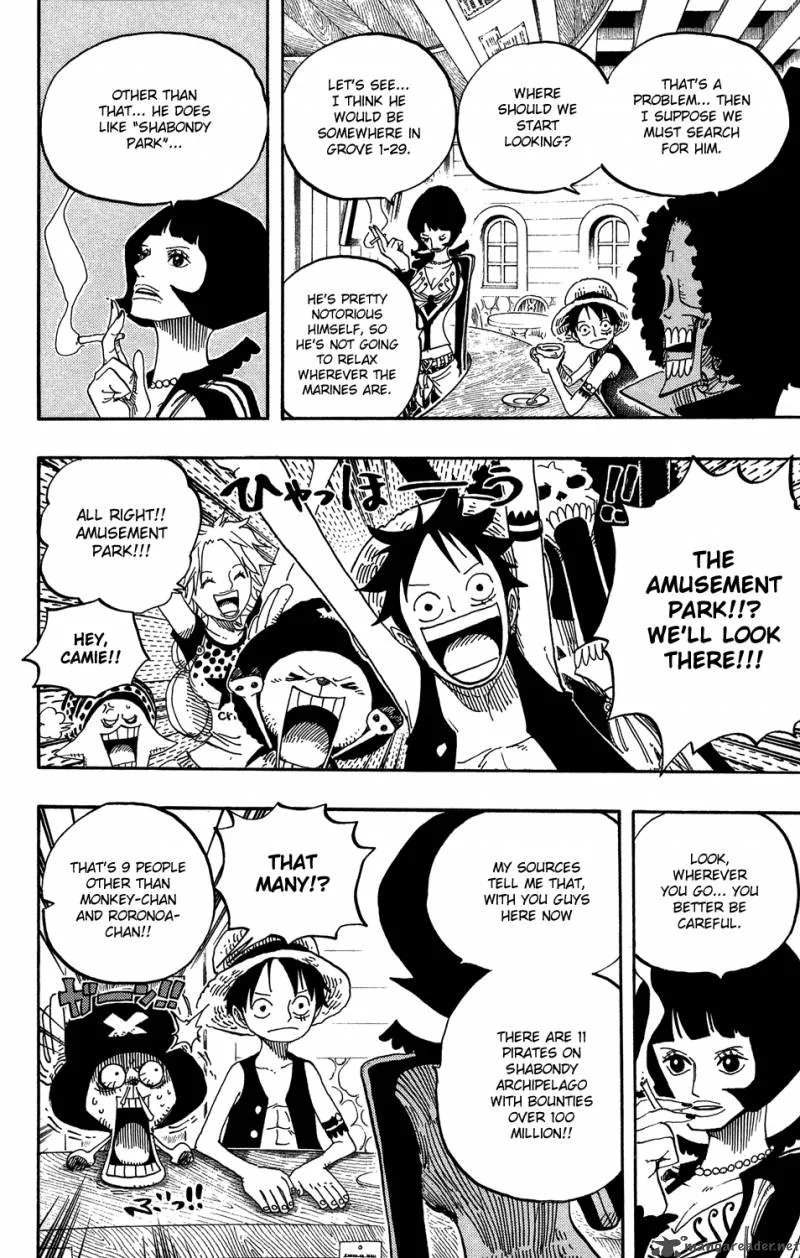 One Piece Chapter 498: The Eleven Supernovas – Page 10