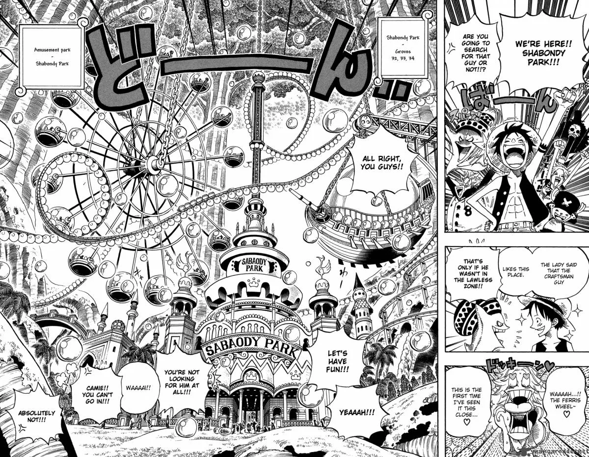 One Piece Chapter 499: Shabondy Park – Page 4
