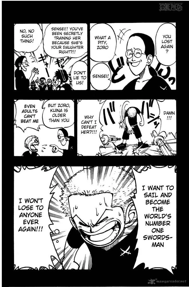 One Piece Chapter 5: Pirate King And The Great Swordsman – Page 11