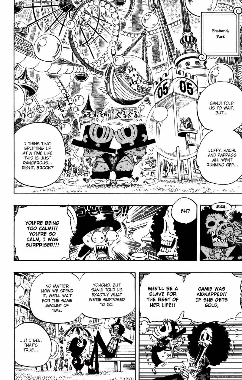 One Piece Chapter 500: Embers of the Past – Page 4