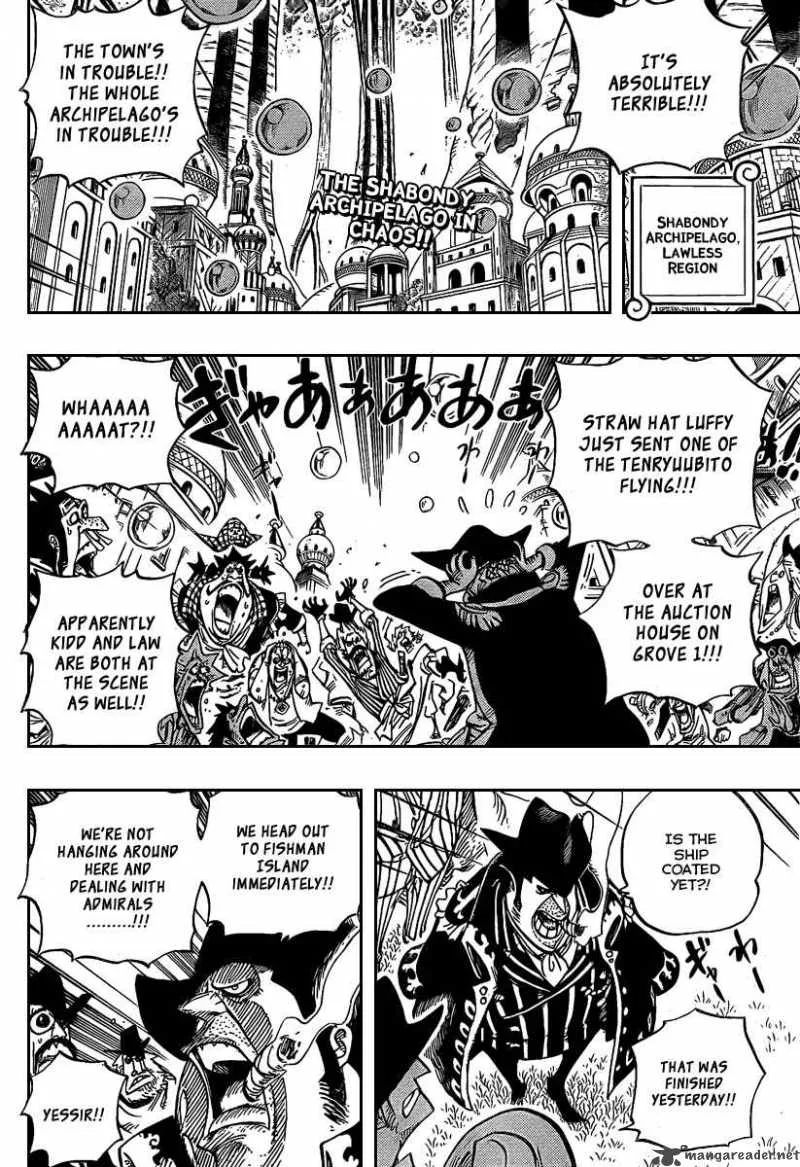 One Piece Chapter 504: Pirate Front Line on the Move!! – Page 2