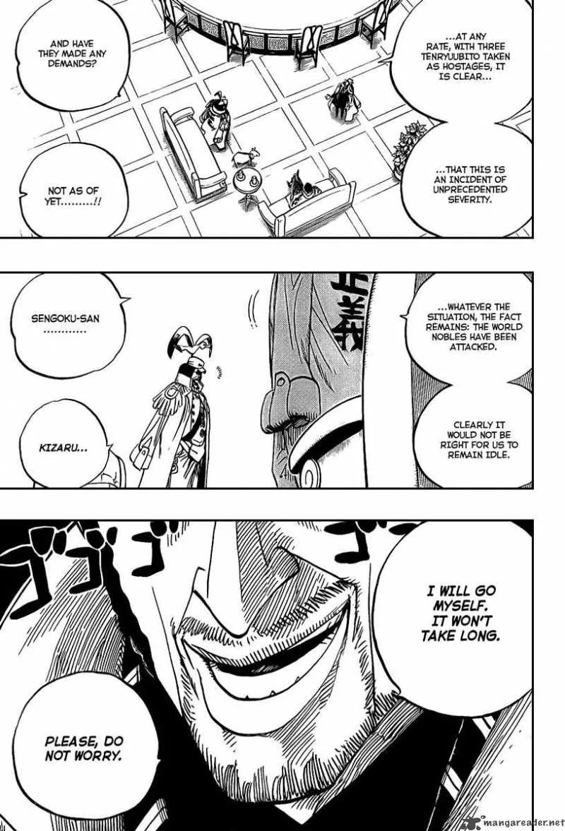 One Piece Chapter 504: Pirate Front Line on the Move!! – Page 5