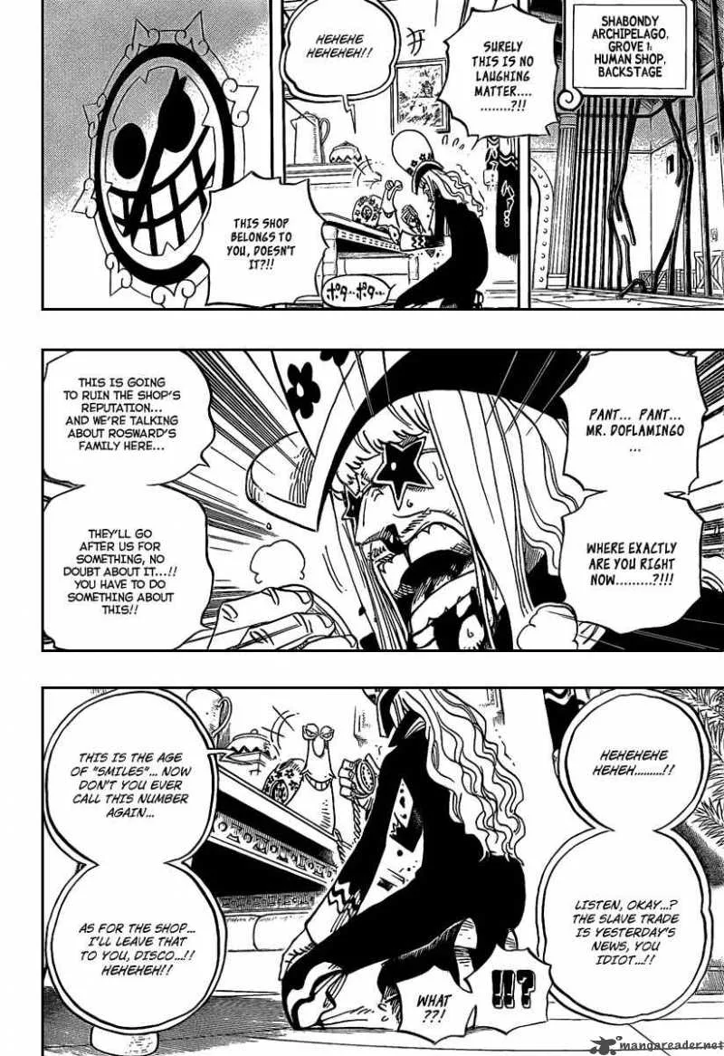 One Piece Chapter 504: Pirate Front Line on the Move!! – Page 6