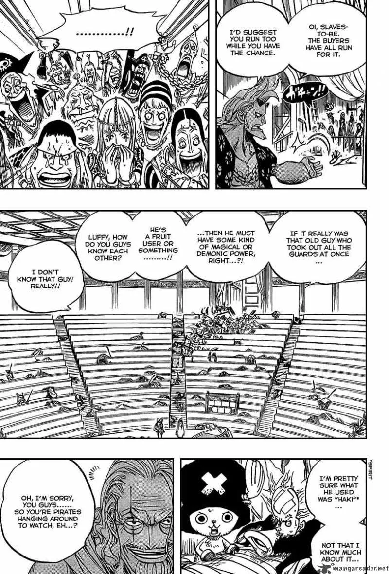 One Piece Chapter 504: Pirate Front Line on the Move!! – Page 11