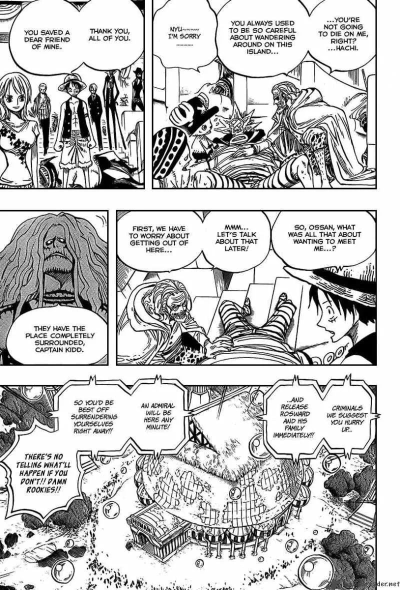 One Piece Chapter 504: Pirate Front Line on the Move!! – Page 13
