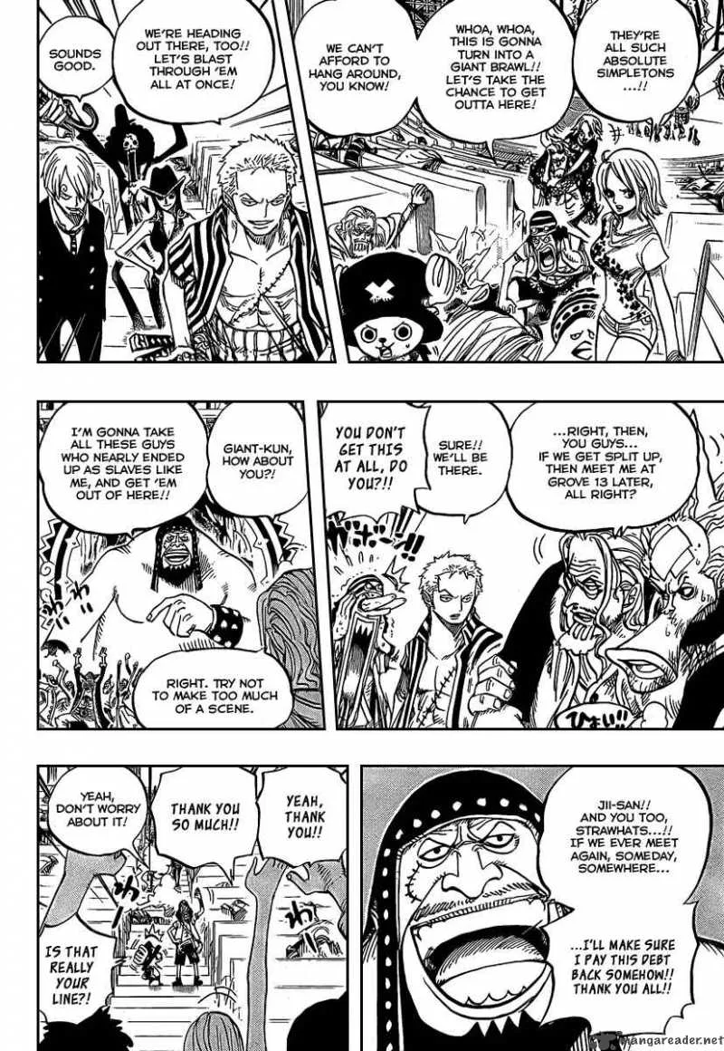 One Piece Chapter 504: Pirate Front Line on the Move!! – Page 16