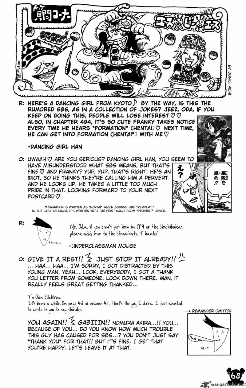 One Piece Chapter 505: Kuma – Page 19