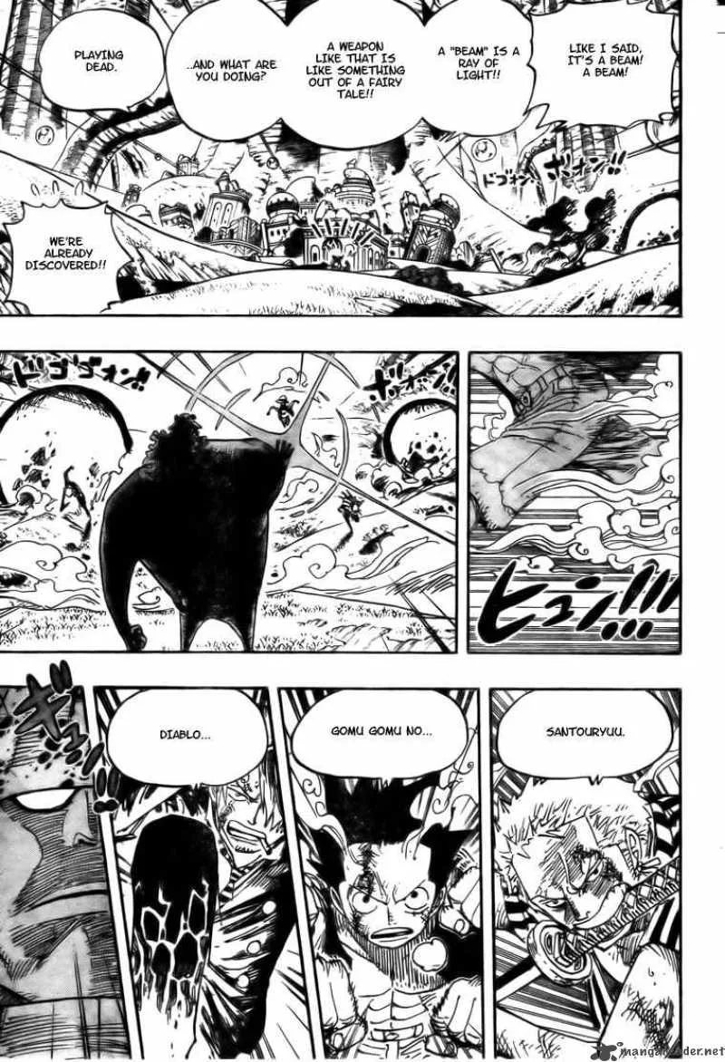 One Piece Chapter 509: Kizaru vs 4 Captains – Page 3