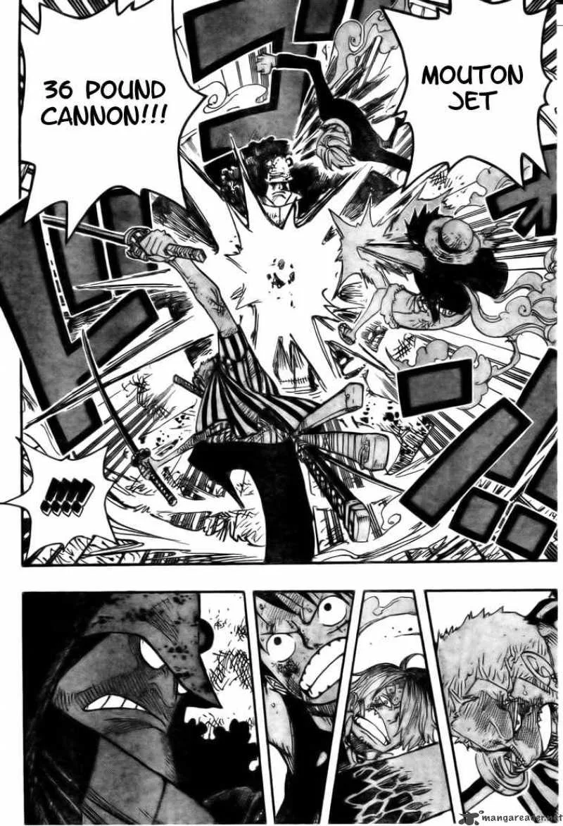 One Piece Chapter 509: Kizaru vs 4 Captains – Page 4
