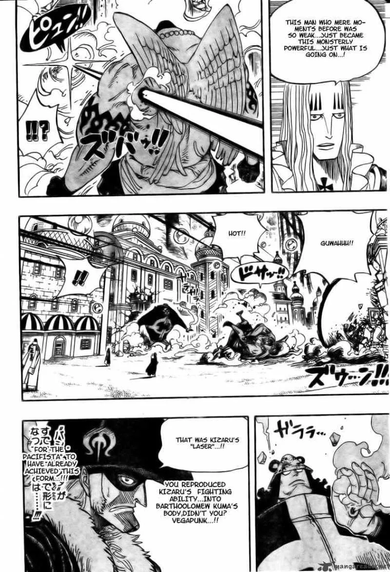 One Piece Chapter 509: Kizaru vs 4 Captains – Page 8