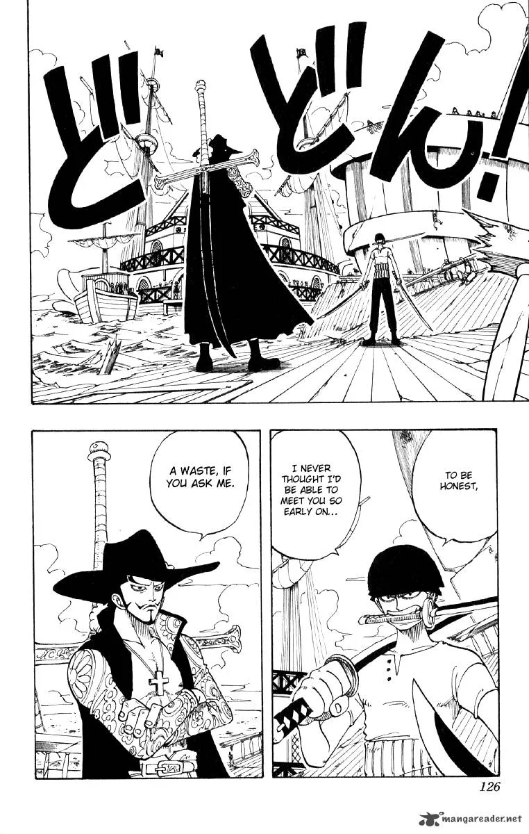 One Piece Chapter 51: Roanoa Zoro Falls Into The Deep Ocean – Page 2