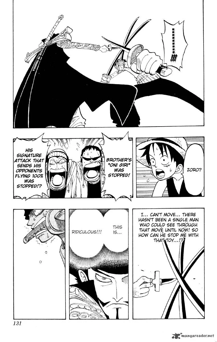 One Piece Chapter 51: Roanoa Zoro Falls Into The Deep Ocean – Page 7