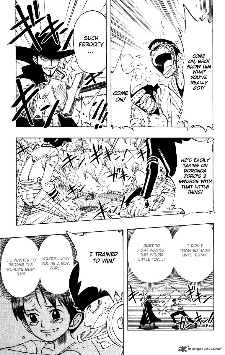 One Piece Chapter 51: Roanoa Zoro Falls Into The Deep Ocean – Page 9