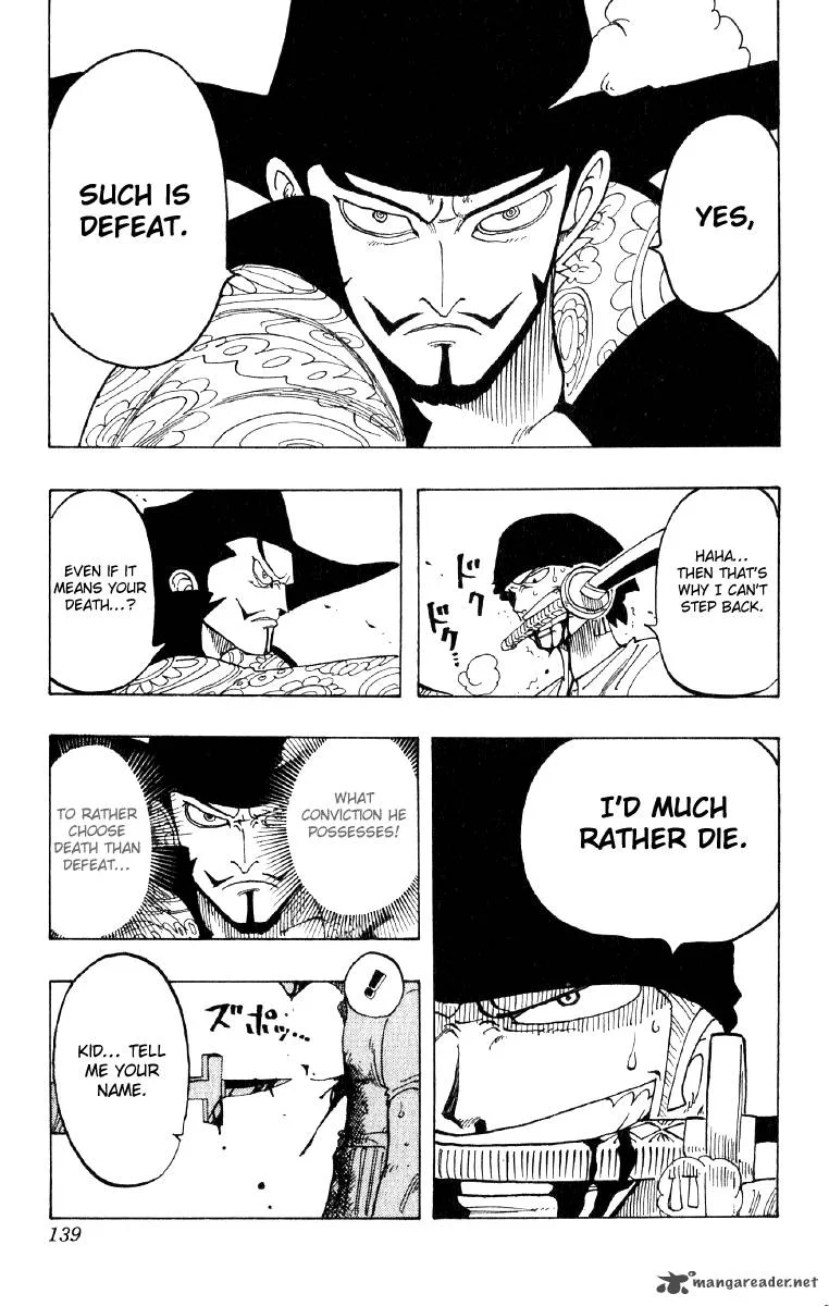 One Piece Chapter 51: Roanoa Zoro Falls Into The Deep Ocean – Page 15
