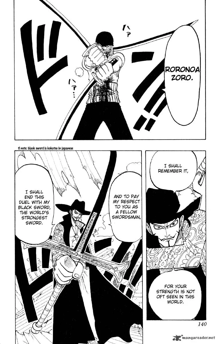 One Piece Chapter 51: Roanoa Zoro Falls Into The Deep Ocean – Page 16