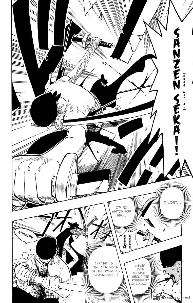 One Piece Chapter 51: Roanoa Zoro Falls Into The Deep Ocean – Page 18