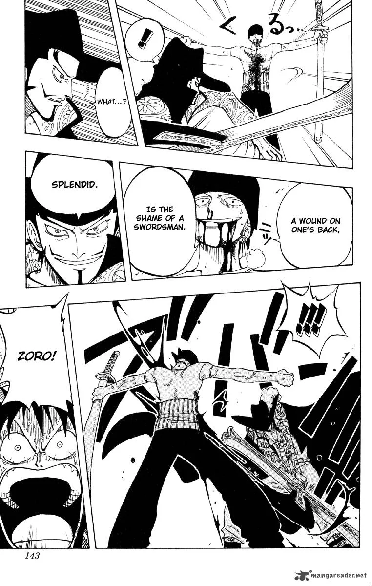 One Piece Chapter 51: Roanoa Zoro Falls Into The Deep Ocean – Page 19