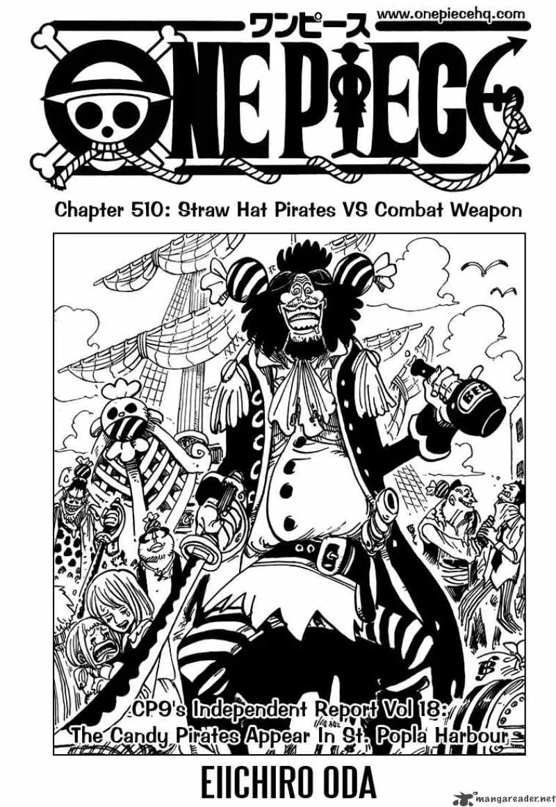 One Piece Chapter 510: Straw Hat Pirates vs Combat Weapon – Page 2