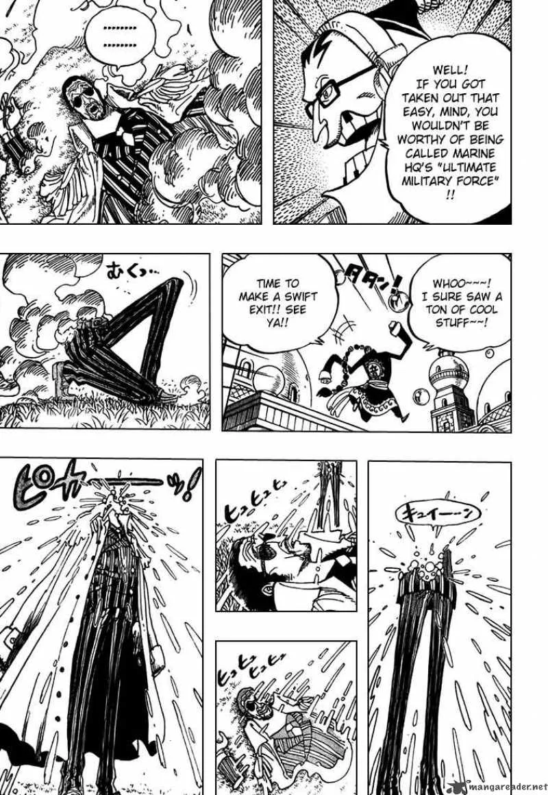 One Piece Chapter 510: Straw Hat Pirates vs Combat Weapon – Page 4
