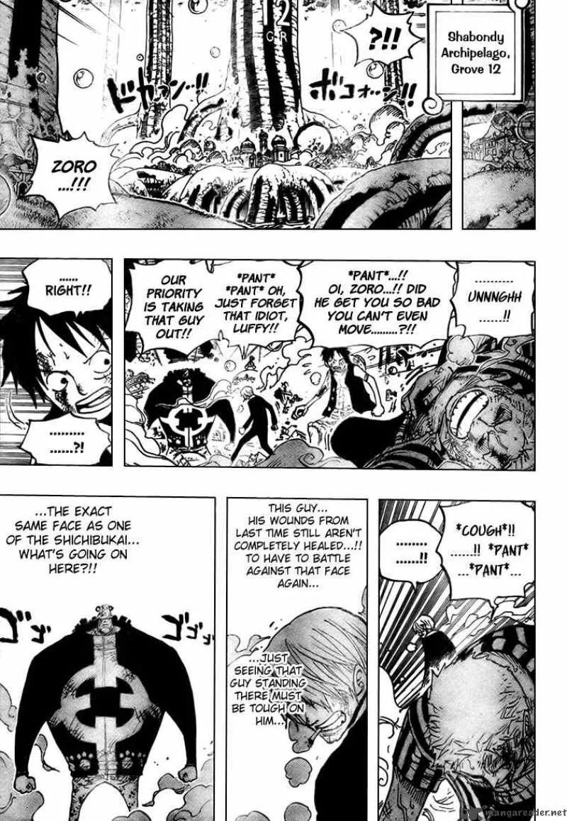 One Piece Chapter 510: Straw Hat Pirates vs Combat Weapon – Page 10
