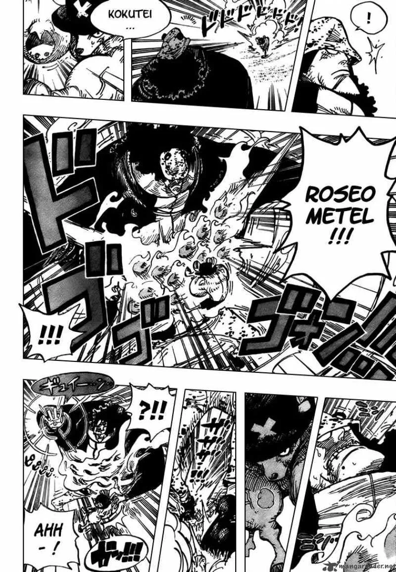 One Piece Chapter 510: Straw Hat Pirates vs Combat Weapon – Page 11