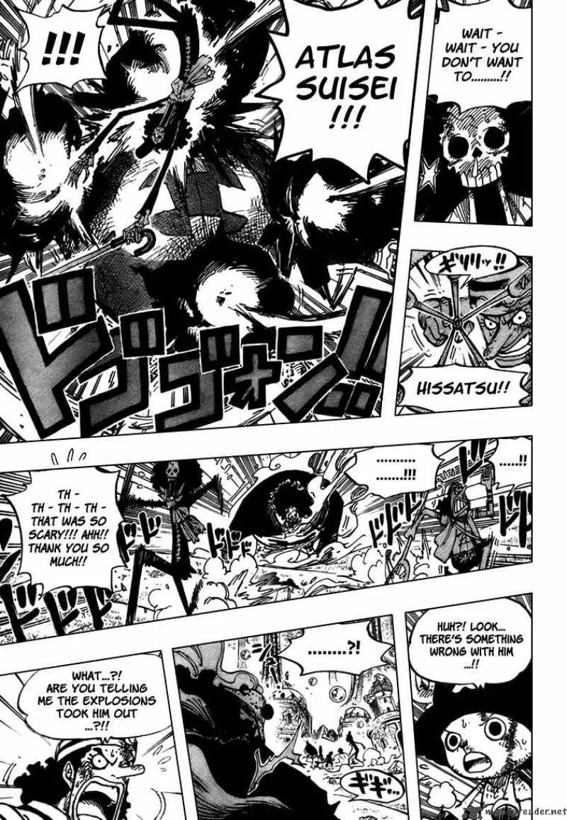 One Piece Chapter 510: Straw Hat Pirates vs Combat Weapon – Page 14