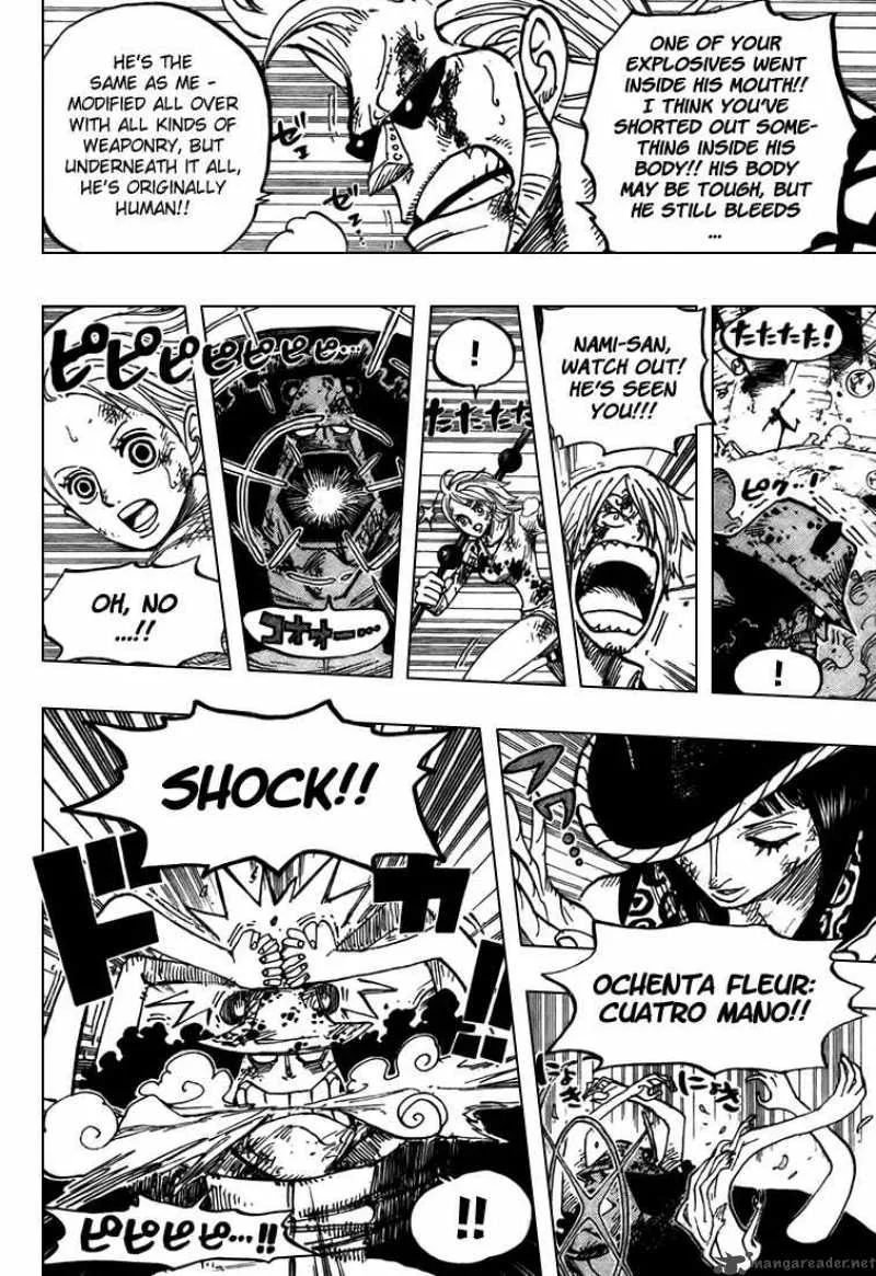 One Piece Chapter 510: Straw Hat Pirates vs Combat Weapon – Page 15