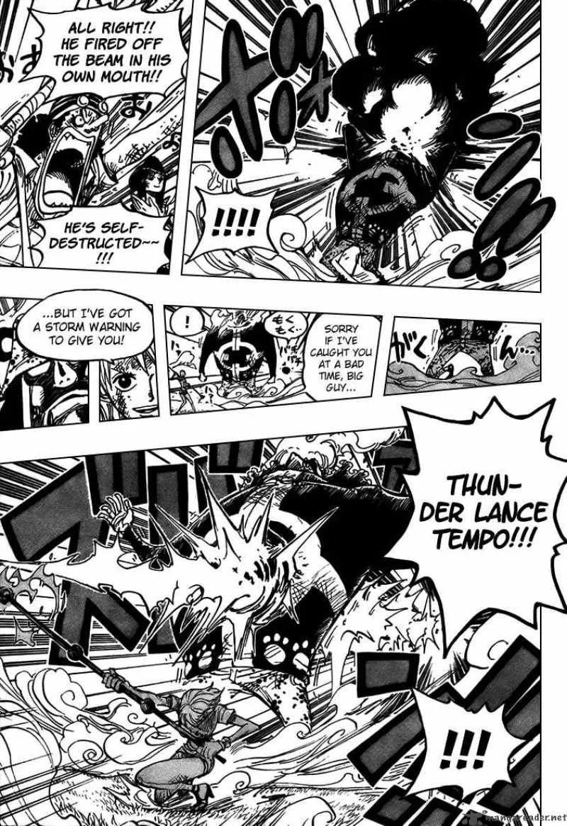 One Piece Chapter 510: Straw Hat Pirates vs Combat Weapon – Page 16