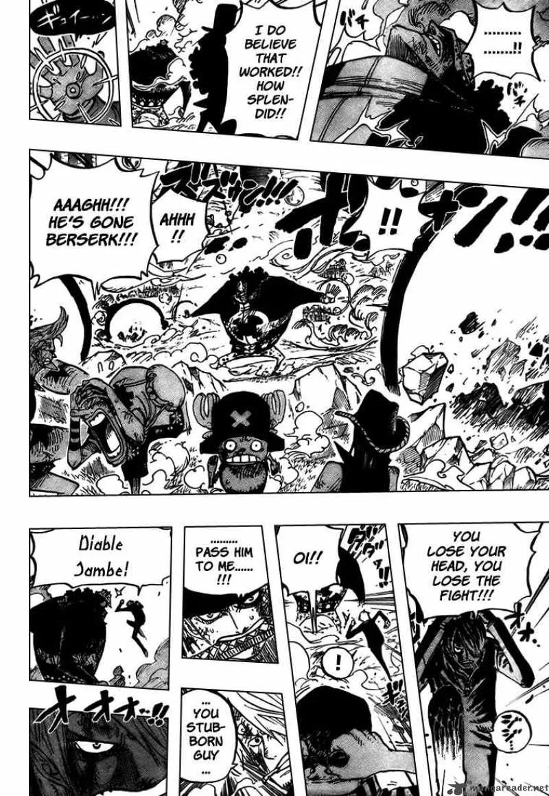 One Piece Chapter 510: Straw Hat Pirates vs Combat Weapon – Page 17