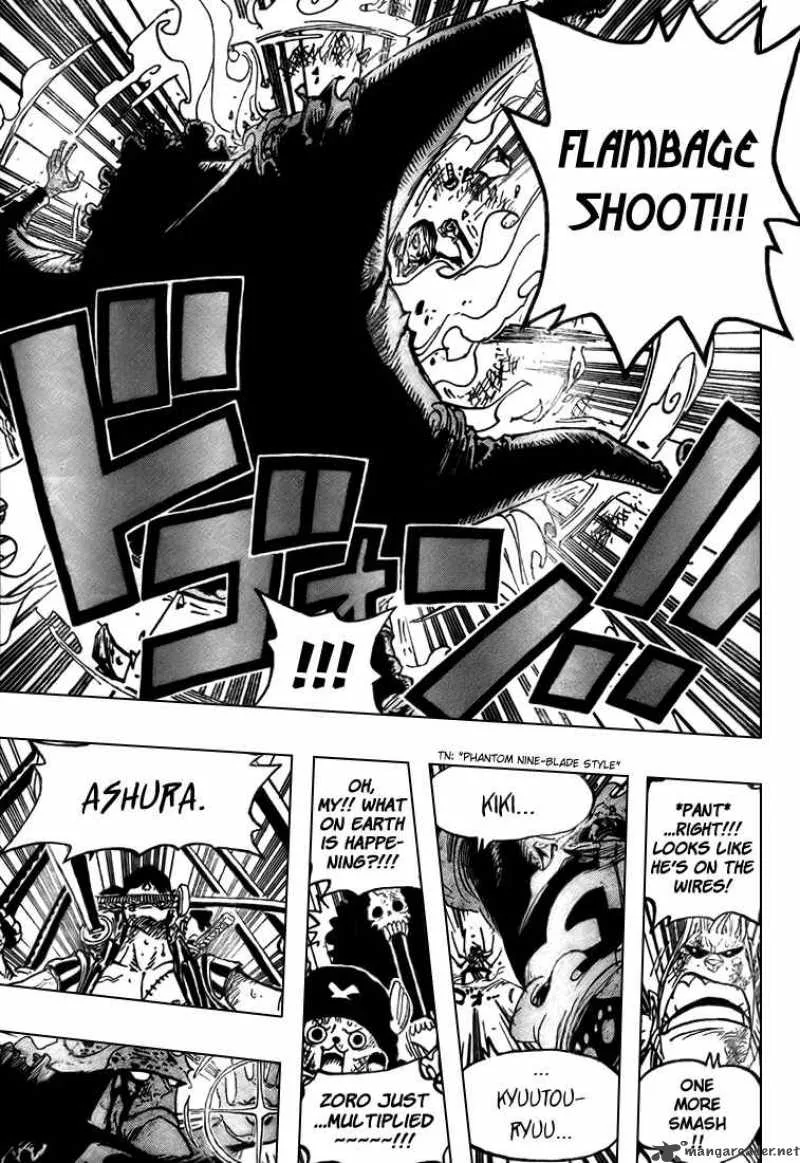 One Piece Chapter 510: Straw Hat Pirates vs Combat Weapon – Page 18