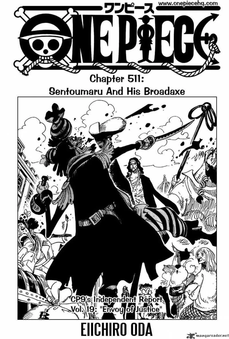 One Piece Chapter 511: Sentoumaru and His Broadaxe – Page 2