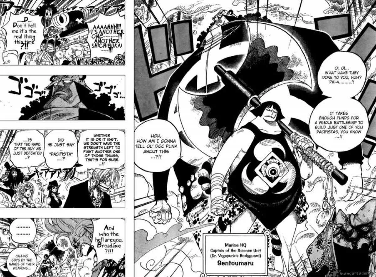 One Piece Chapter 511: Sentoumaru and His Broadaxe – Page 7