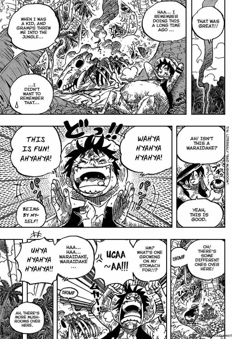 One Piece Chapter 514: Mushrooms Growing Out of Your Body Shroom – Page 12