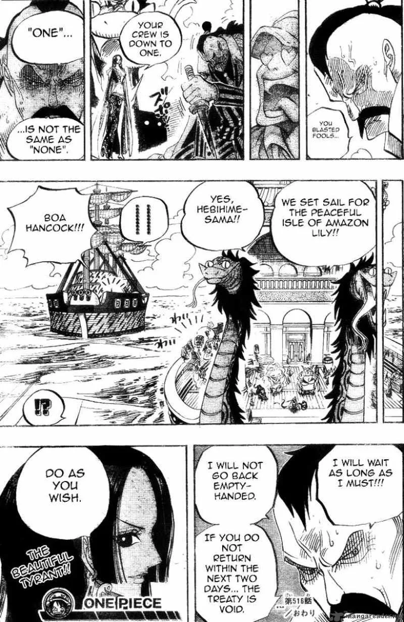 One Piece Chapter 516: Pirate Empress Boa Hancock – Page 17
