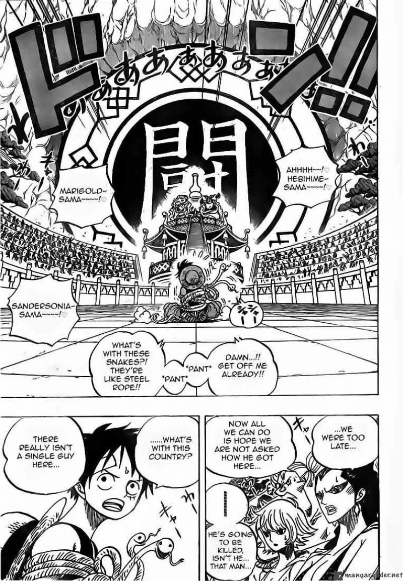 One Piece Chapter 518: Battle Arena – Page 8