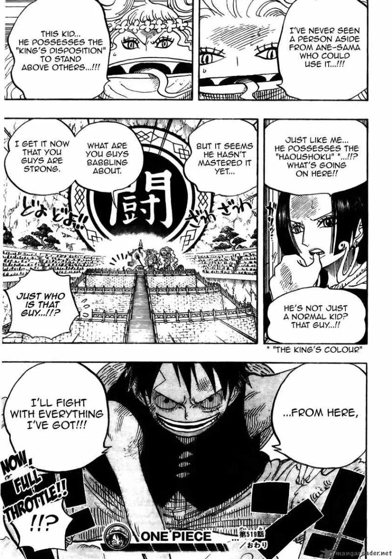 One Piece Chapter 519: The King's Disposition – Page 19