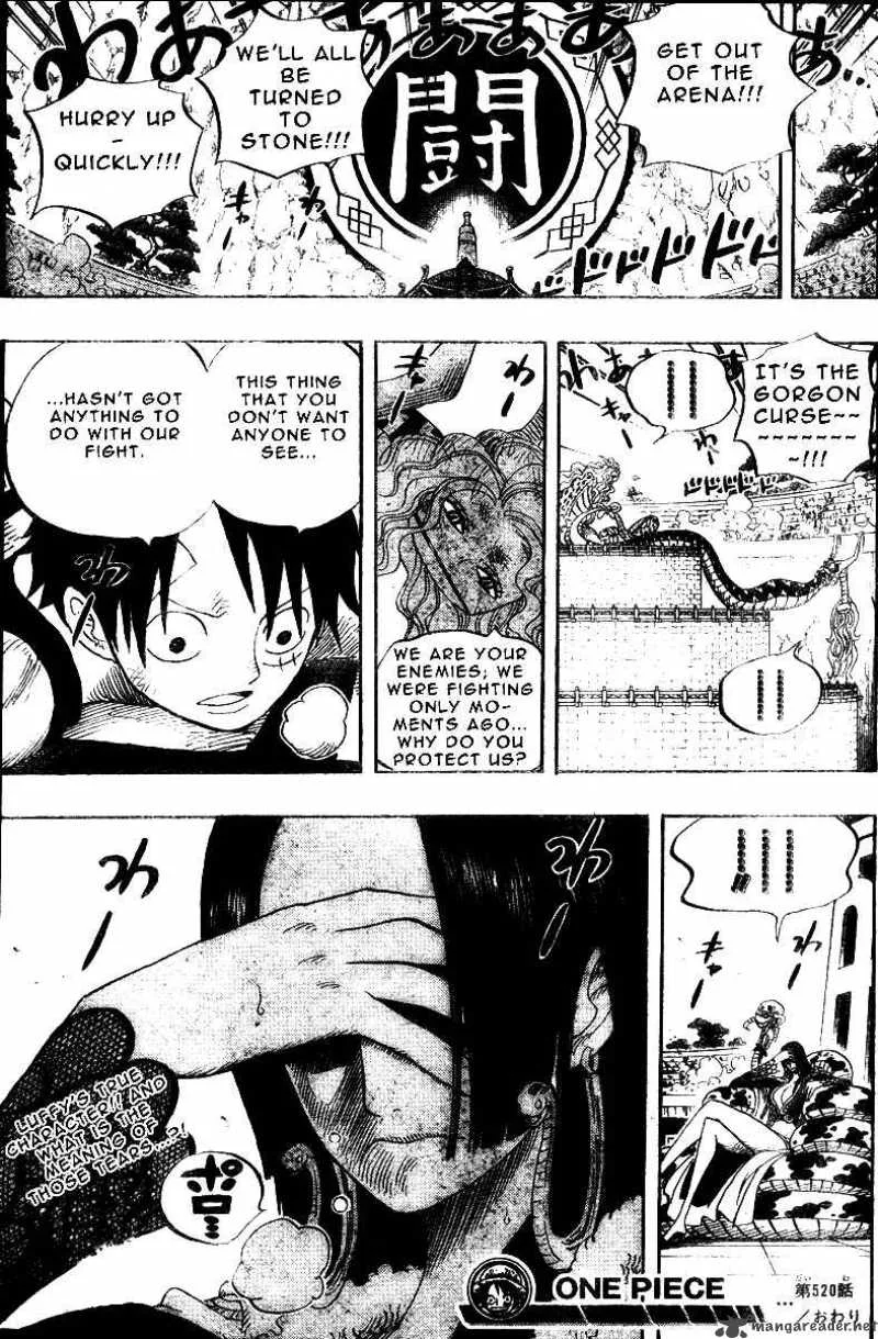 One Piece Chapter 520: Gorgon's Eyes – Page 18
